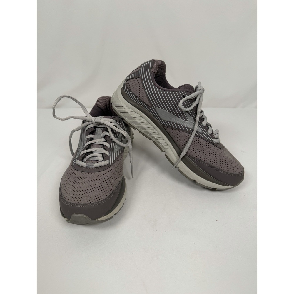 Brooks Addiction Walker Grey Walking Shoes 1203081D094 Womens 8 D (Wide)